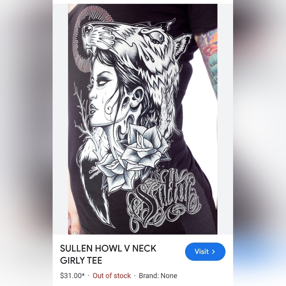 Sullen Angels tshirt
